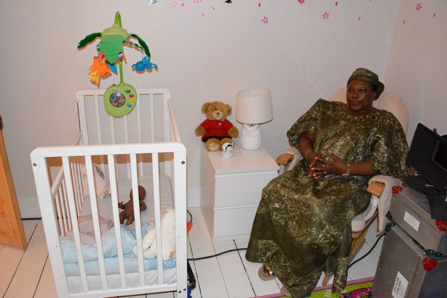 AMJ: Helen in nursery