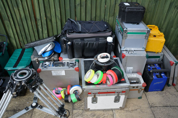 Kit for film shoot